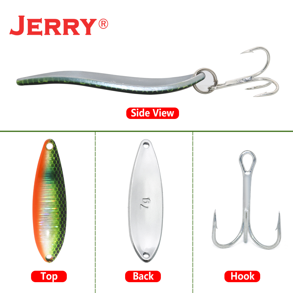 طعم معدني صناعي لصيد السمك ، إ - مراجعة Fishing Lure Spoon وسعره
