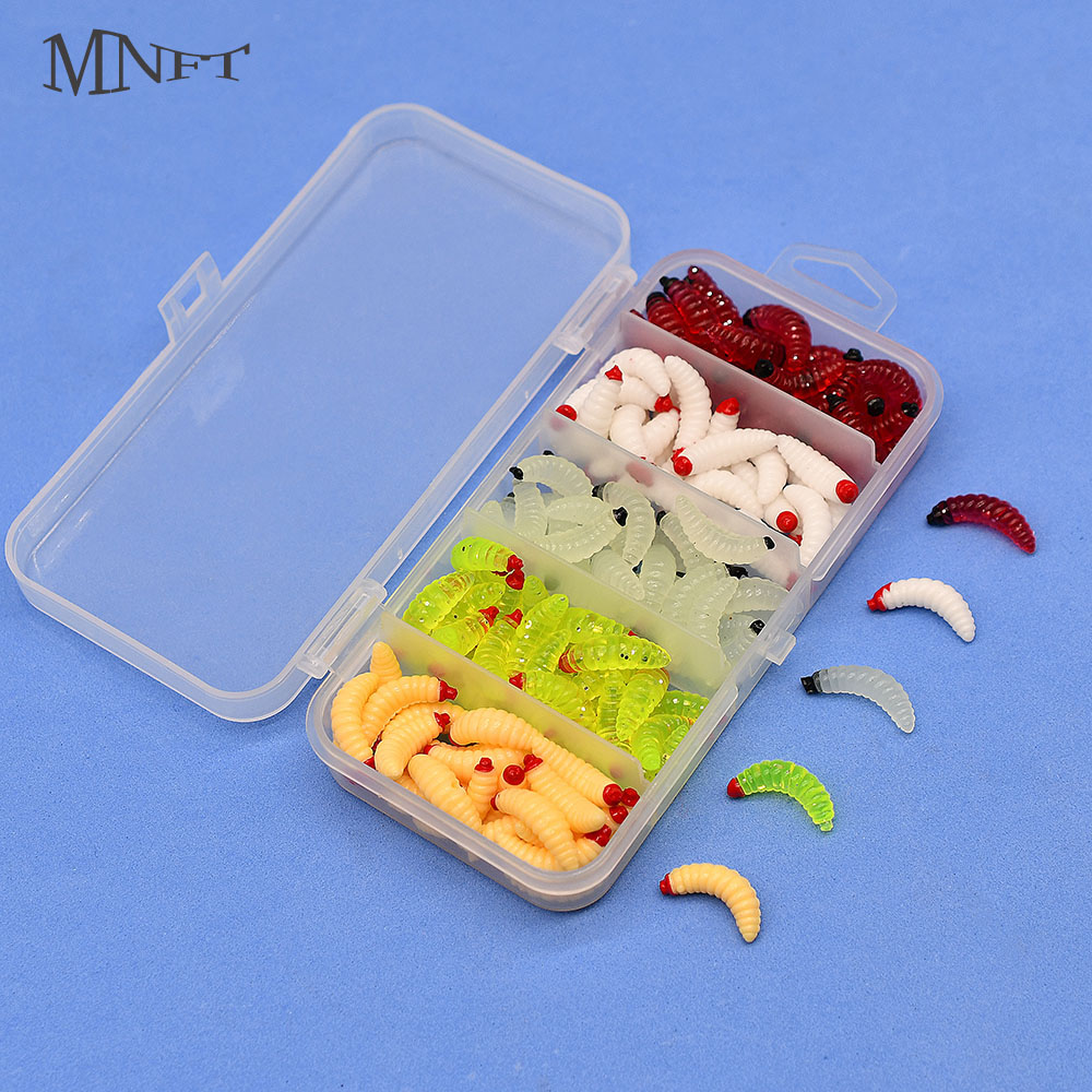 125 قطعة طعم صيد دودة الأرض 5  - مراجعة Fishing Lure Soft Plastic وسعره