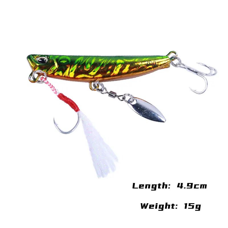 ملعقة صيد سمك طعوم صيد 4-15 جم - مراجعة Fishing Lure Buzzbait وسعره