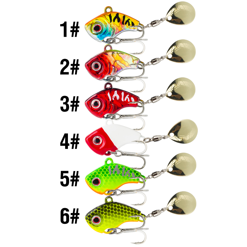 6 قطع طُعم صيد معدني دوار غاطس - مراجعة Fishing Lure Making Kit وسعره