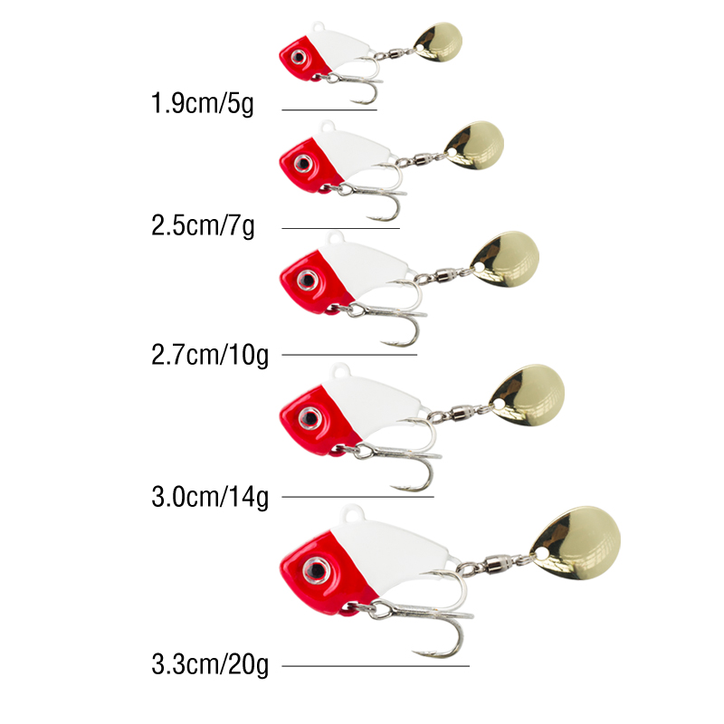 6 قطع طُعم صيد معدني دوار غاطس - مراجعة Fishing Lure Making Kit وسعره